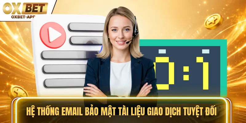 Hệ thống email bảo mật tài liệu giao dịch tuyệt đối