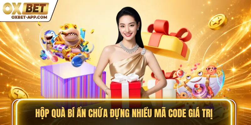 Hộp quà bí ẩn chứa đựng nhiều mã code giá trị